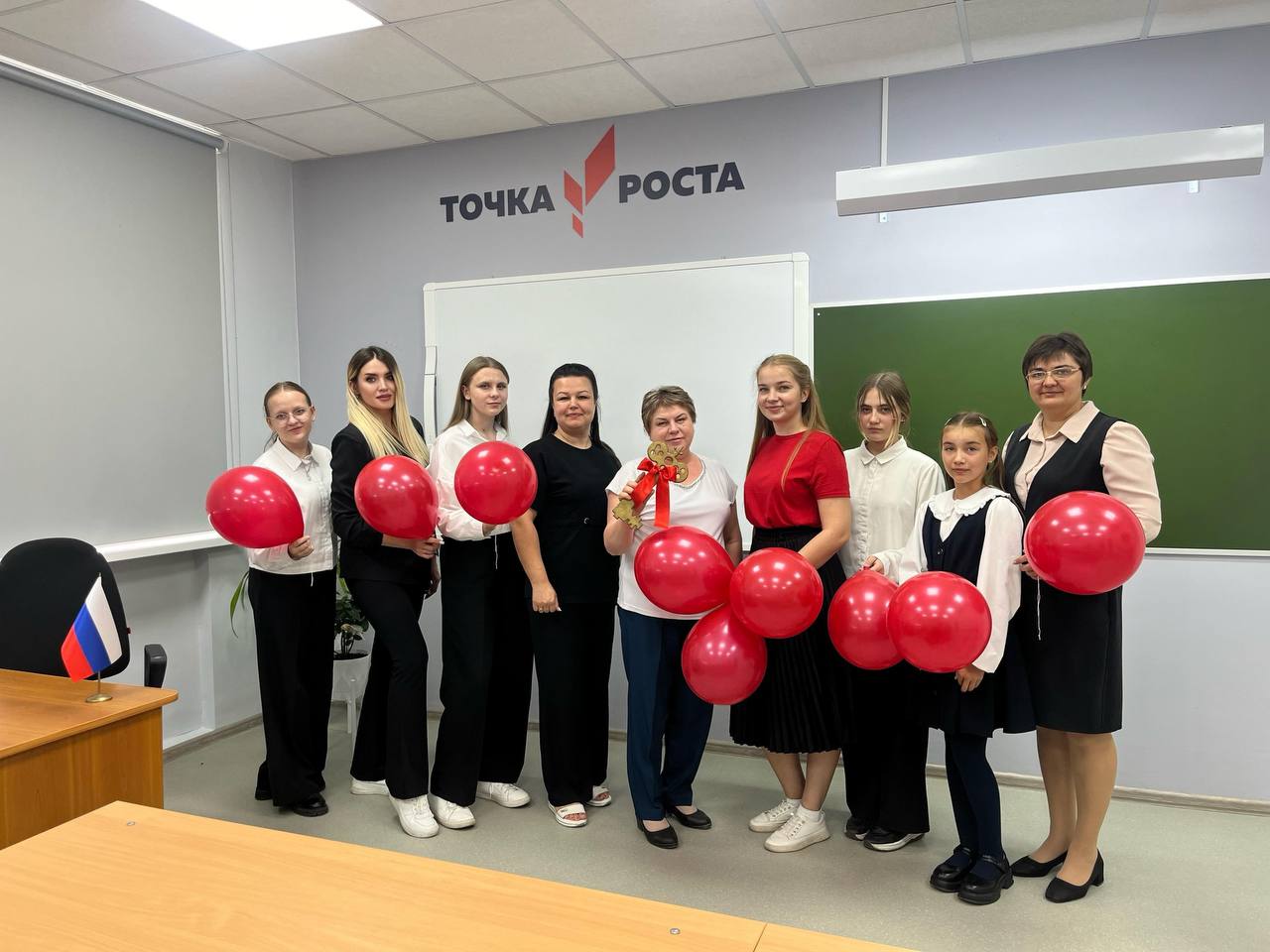 Торжественное открытие центра «Точка роста».